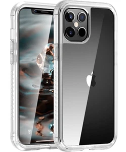 Front + Back Shockproof Case Cover For iPhone 11 12 13 PRO MAX Mini X XR XS 7 8 - Picture 1 of 5