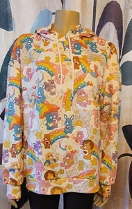 Shein x Care Bears Womens Oversized All Over Hoodie Size Small  - Picture 1 of 8