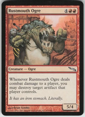 Rustmouth Ogre U Mirrodin 103 NM - Image 1 of 2