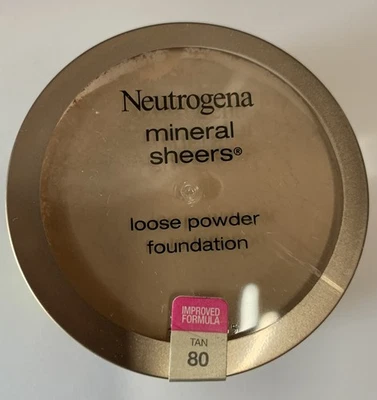 Neutrogena Mineral Sheers Powder Foundation, Tan 80,.19 oz.. - Image 1 of 4