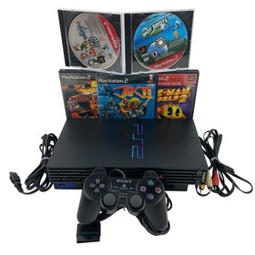 Sony PlayStation 2 PS2 SCPH-30001 Console System Bundle - Tested