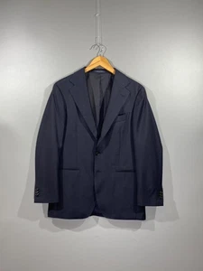 SUITSUPPLY HAVANA JETTED Herren Blau Wolle Gefüttert Sport Mantel Blazer Gr. 48 (24) - Bild 1 von 19