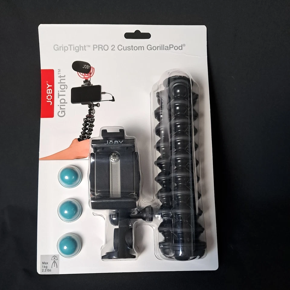 JOBY GripTight PRO 2 Custom GorillaPod -  JB01767 - BWW  -NEW - Image 1 of 4