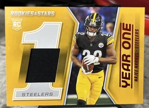 2021 Panini Rookies & Stars Year One Relic NAJEE HARRIS #11 Pittsburgh Steelers - Picture 1 of 2