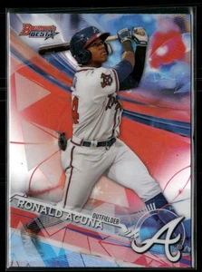 2017 Bowman's Best #TP-10 Ronald Acuna Top Prospects Refractor - Picture 1 of 2