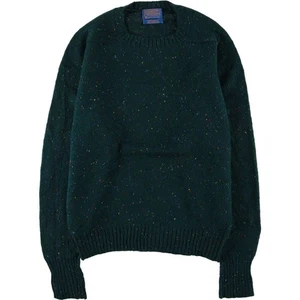 Vintage 1960'S Pendleton colored nep wool knit sweater made in the USA men's... - Picture 1 of 3