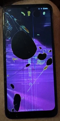 T-Mobile REVVL 5GB Black (T-Mobile) 128GB Smartphone Fast Ship ISSUE Broken - Image 1 of 2