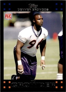 2007 TOPPS TIM CROWDER ROOKIE DENVER BRONCOS #361 - Picture 1 of 2