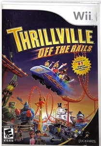 Thrillville: Off the Rails (Nintendo Wii, 2007) Complete w/ Manual and Tested - Picture 1 of 4