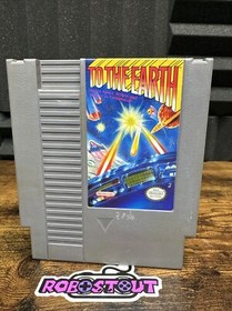To the Earth (Nintendo NES) Limpio, Probado y Aut&eacute;ntico⭐