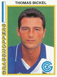 053 THOMAS BICKEL # SUISSE GRASSHOPPER VISSEL KOBE STICKER PANINI FOOTBALL 95 - Picture 1 of 1