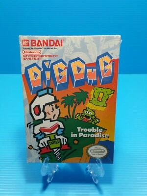 Brand New, Factory sealed. H-Seam, Dig Dug 2 Nintendo NES game. Almost mint! - Image 1 of 4