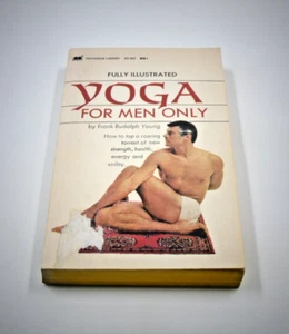 YOGA FOR MEN ONLY By Frank Rudolph Young Vintage First Printing 1970 Paperback - Picture 1 of 13