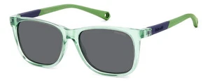 POLAROID KIDS PLD 8058/S 1ED GREEN 46/13/125 KIDS Sunglasses - Picture 1 of 3