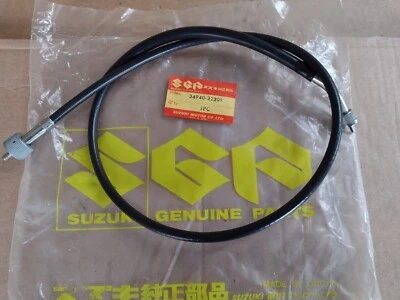 Suzuki TS185 TS250 TS125 ?Cable contador de revoluciones de tacómetro 34940-32201 NUEVO STOCK ANTIGUO Foto 1 de 4