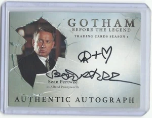 Gotham Temporada 1 Sean Pertwee Alfred Pennyworth autógrafo tarjeta de inscripción automática - Imagen 1 de 2