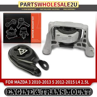 Suporte de motor para Mazda 3 2010-2013 5 2012-2015 3 Sport 2012-2013 L4 2.5L - Imagem 1 de 4