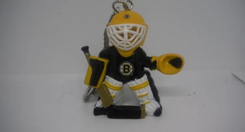 J.F. Sports NHL Hockey Boston Bruins Goalie Keychain Classic Sports Cover