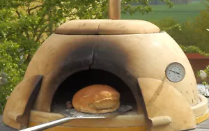 Holzbackofen Toscanagarten für Pizza -Flammkuchen -Brot -Kochen -Grillen- Braten - Bild 1 von 8