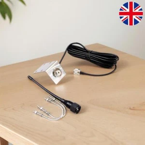 156-163Mhz VHF Marine Antenna with 5M/16.4ft RG-58 Cable for Boat Sailboat Yacht - Zdjęcie 1 z 11
