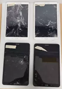 4x Samsung Tablet SM-T580 Tab-A 2016 Konvolut Defekt für Ersatzteile #0629 - Bild 1 von 2