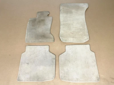 ⭐2013-2015 BMW 7-SERIES F01 F02 CARPET FLOOR MATS SET BEIGE OEM LOT2400 Foto 1 de 4