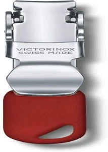Victorinox Unisex Nail Clipper, Lanyard Hole BlisterNail Clipper SS Red Lanyard - Picture 1 of 12
