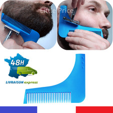 PEIGNE A BARBE OU MOUSTACHE BLEU RASAGE PRECIS - LIVRAISON 24/48H