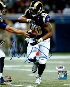 Todd Gurley II St. Louis/Los Angeles Rams Autograph/Signed 8x10 NFL Photo PSA 