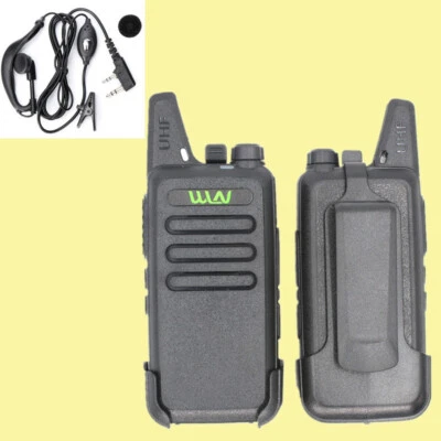 WLN KD-C1 Walkie Talkie UHF 400-470 MHz 5W Power 16 Channel  C1 Two Way Radio - Image 1 of 4