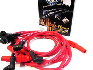 EAGLE Ignition Spark Plug Lead Red Set 8mm 8cyl V8 Fits Holden inc. Commodore VB - Picture 1 of 1