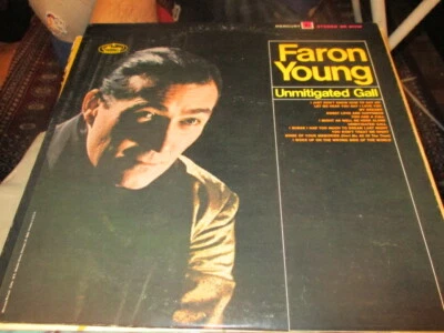 1967 FARON YOUNG Unmitigated Gall Stereo LP Mercury SR 61110 NM/NM - Image 1 of 3