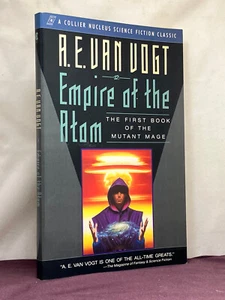 signiert vom Coverkünstler, Clane 1: Empire of the Atom von A E Van Vogt (1993,tpb) - Bild 1 von 4