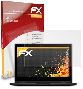 atFoliX 2x Screen Protection Film for Dell Latitude 3390 matt&shockproof - Picture 1 of 9