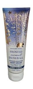 Bath & Body Works FROSTED COCONUT SNOWBALL Ultimate Hydration Body Cream 8 oz - Picture 1 of 1