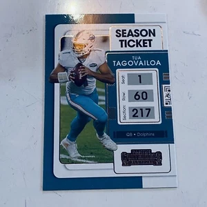 2021 Panini Contenders - Tua Tagovailoa #60 - Football Tranding Card - Picture 1 of 2