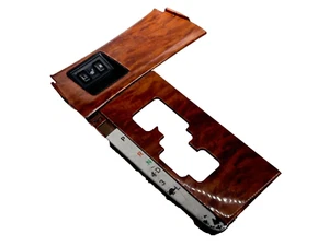07-11 TOYOTA CAMRY CENTER CONSOLE GEAR SHIFTER TRIM OEM WOODGRAIN - Picture 1 of 4