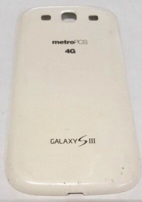 Puerta de batería compatible con Samsung Galaxy S3 T999 i9300 i747 i535 L710 cubierta trasera blanca Foto 1 de 4