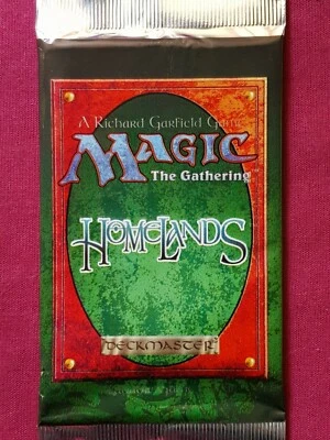 Magic The Gathering HOMELANDS New Sealed Booster Pack MTG - Image 1 of 2
