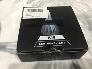 SUPAREE K18 9006/HB4 LED HEADLIGHT BRIGHT 2PCS 6000k NEW S9 - Picture 1 of 7