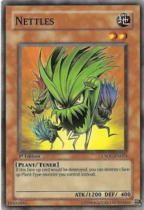 Tarjeta común Yu-Gi-Oh Nettles CSOC-EN024 1ª edición - Imagen 1 de 3