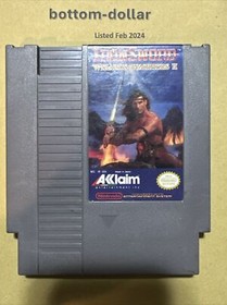 IronSword: Wizards & Warriors II NES cartuccia gioco Nintendo autentica