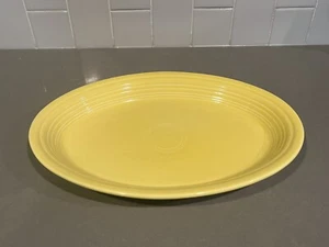 Fiesta Fiestaware gelb 13 1/2" ovale Servierplatte Homer Laughlin Co NEU - Bild 1 von 6
