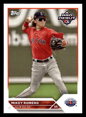 2023 Topps Pro Debut Mikey Romero #PD-45 - Image 1 of 2