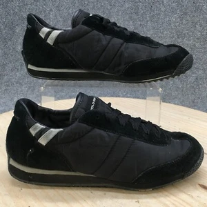 Polo Sport Shoes Womens 9 Sneakers Black Suede Lace Up Low Top Comfort Casual - Picture 1 of 17