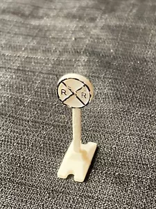 Vintage Original Lionel 309-3 R.R. Schild mit Sockel - Bild 1 von 3