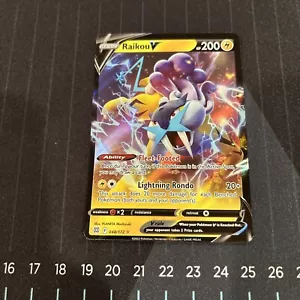 Carta Pokemon Raikou V 048/172 Half Art stelle brillanti quasi nuova - Foto 1 di 6