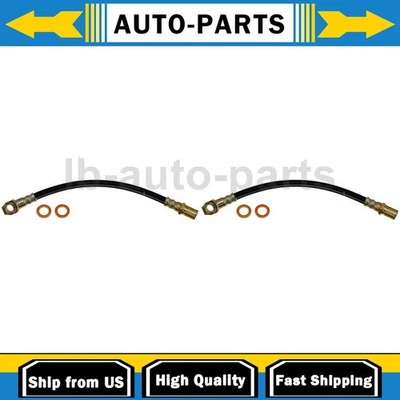 Front Brake Hose Dorman 2PCS For 1969 Fiat 124 1.2L 1969-1973 Fiat 124 1.4L - Image 1 of 4