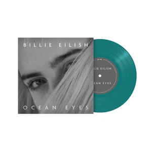 Billie Eilish Ocean Eyes Ltd 7" 45RPM Translucent Turquoise Vinyl Sealed MINT - Picture 1 of 1