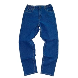 LL Bean Comfort Blue Jean Pants Women’s Size 12 Medium Tall Stretch - Picture 1 of 5